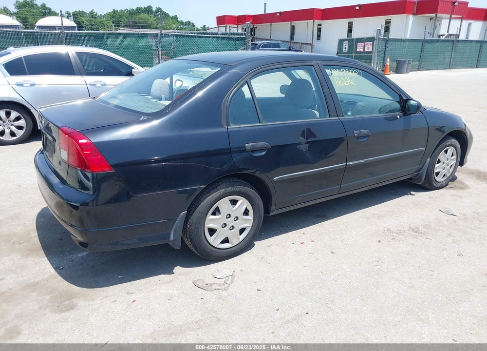 2005 HONDA CIVIC VP VIN: 1HGES16385L003369