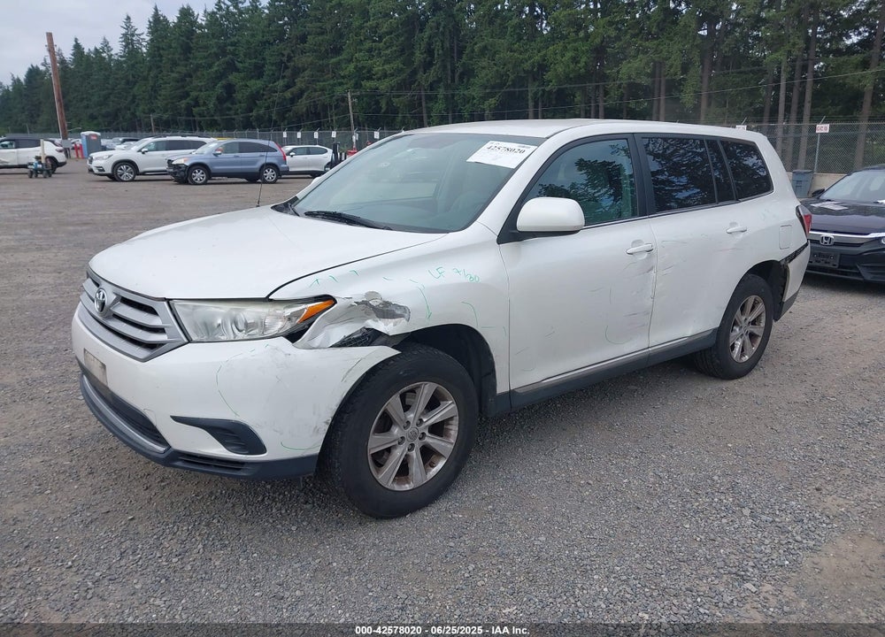 2011 TOYOTA HIGHLANDER VIN: 5TDBK3EH9BS072771
