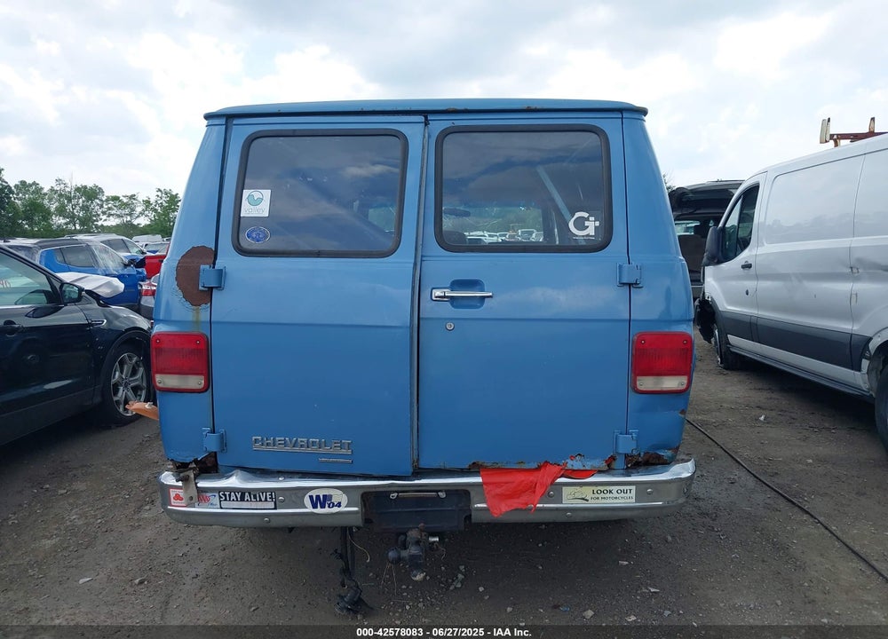 1989 CHEVROLET G20 VIN: 1GCEG25H6K7101176