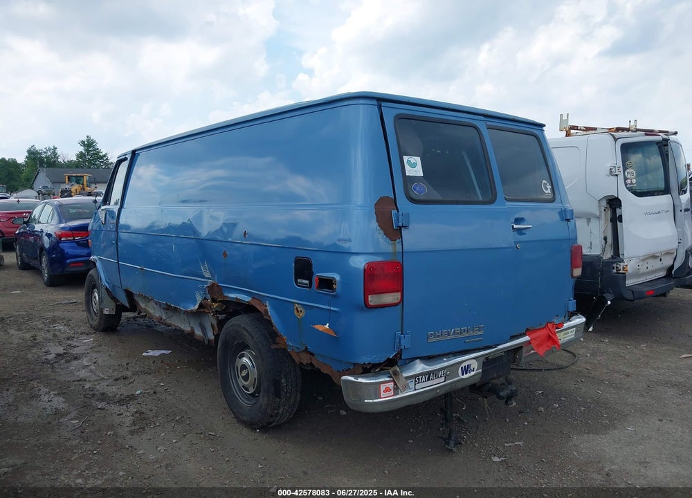 1989 CHEVROLET G20 VIN: 1GCEG25H6K7101176