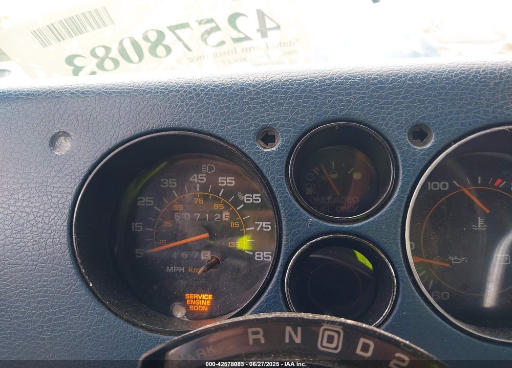 1989 CHEVROLET G20 VIN: 1GCEG25H6K7101176