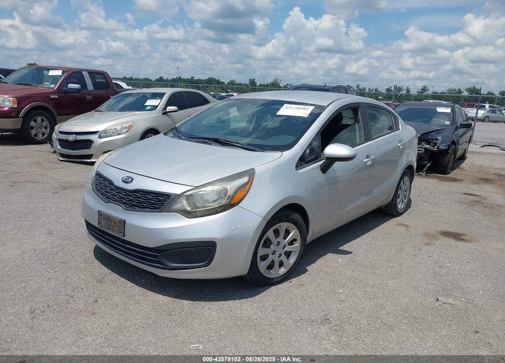 2014 KIA RIO VIN: KNADM4A37E6354167