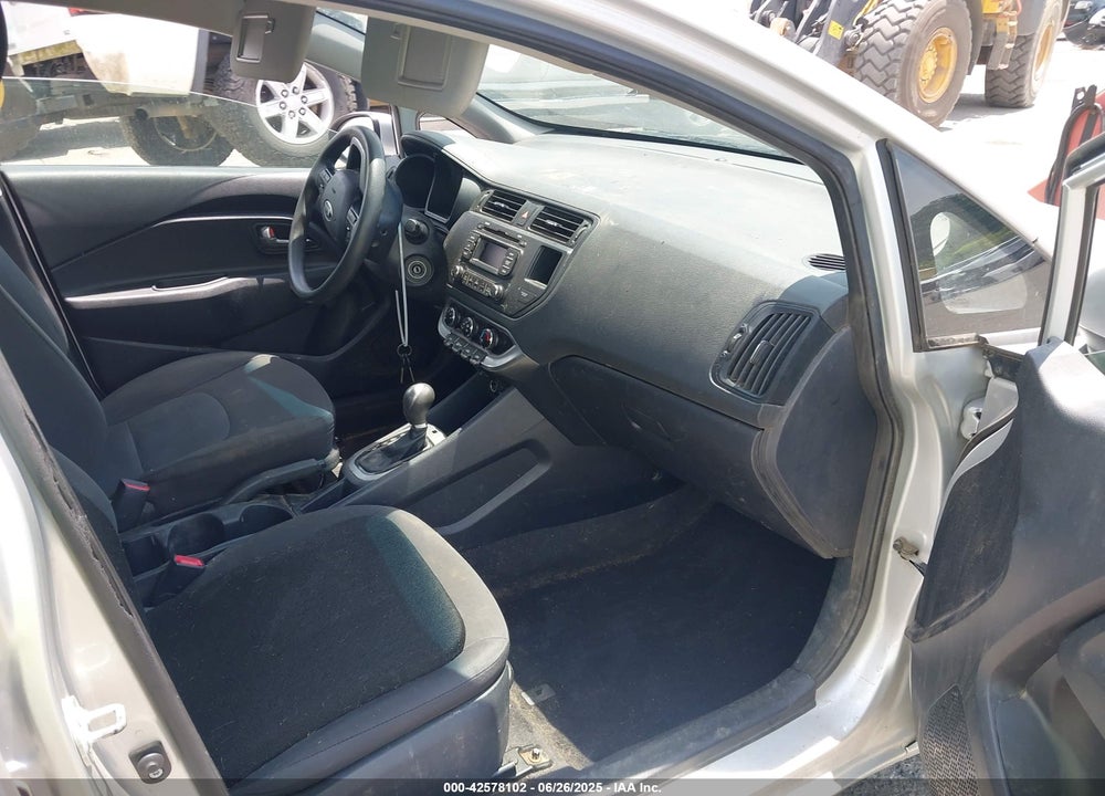 2014 KIA RIO VIN: KNADM4A37E6354167