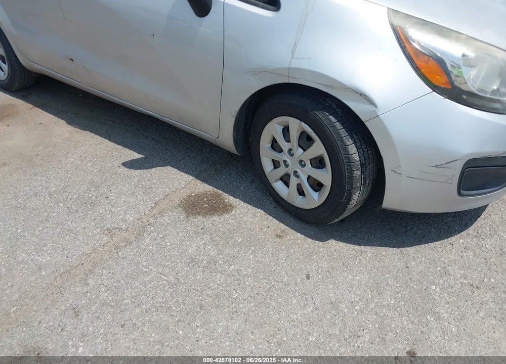 2014 KIA RIO VIN: KNADM4A37E6354167