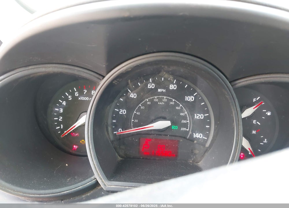 2014 KIA RIO VIN: KNADM4A37E6354167