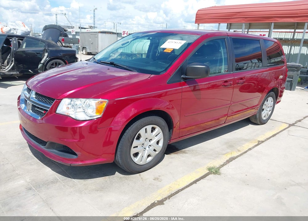 2016 DODGE GRAND CARAVAN SE VIN: 2C4RDGBG7GR125270