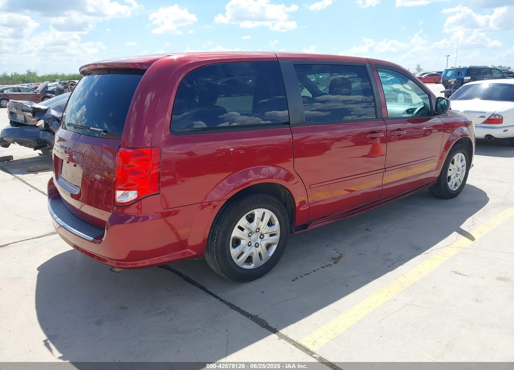 2016 DODGE GRAND CARAVAN SE VIN: 2C4RDGBG7GR125270