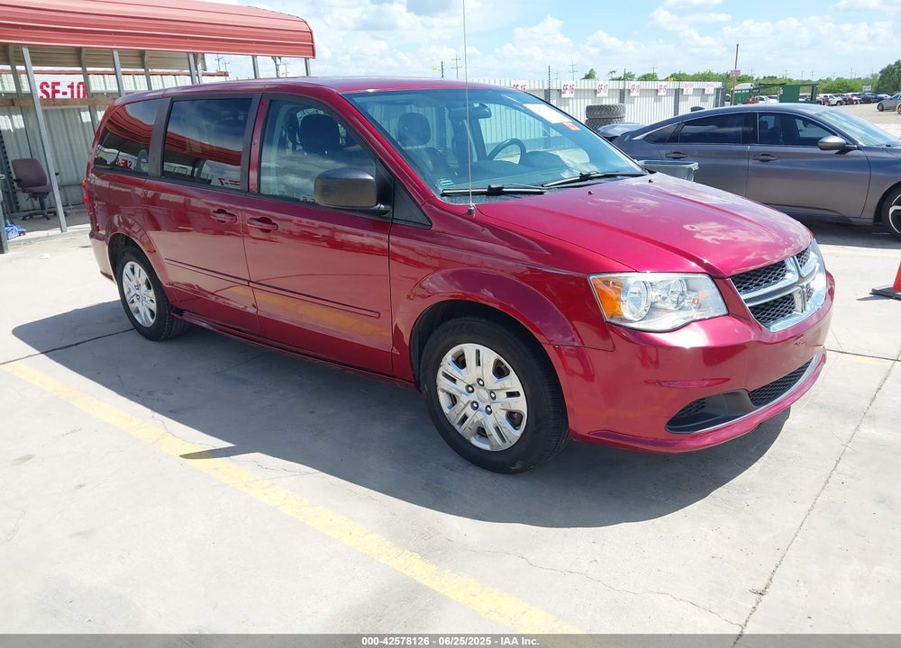 2016 DODGE GRAND CARAVAN SE VIN: 2C4RDGBG7GR125270
