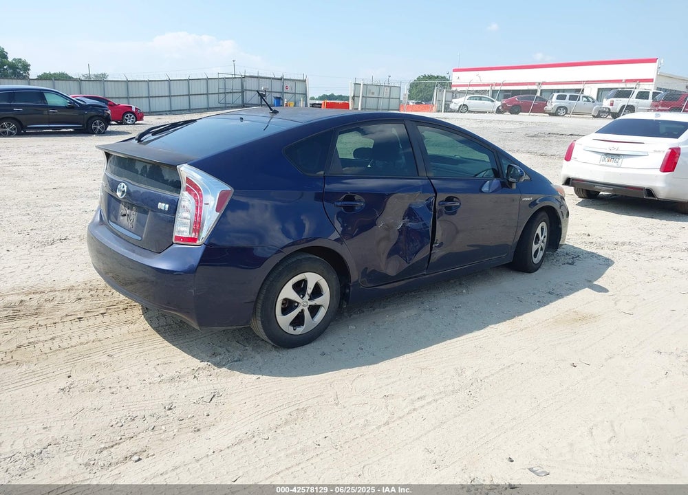 2013 TOYOTA PRIUS VIN: JTDKN3DUXD0343476
