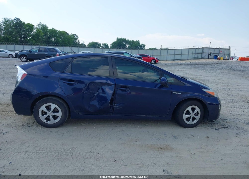 2013 TOYOTA PRIUS VIN: JTDKN3DUXD0343476