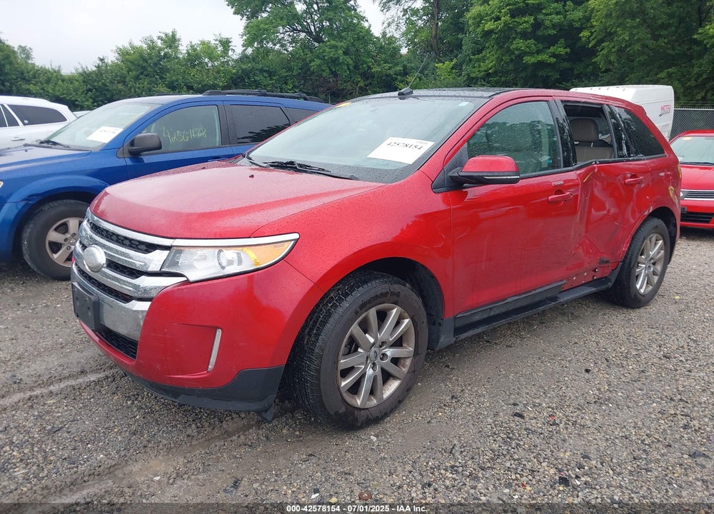 2012 FORD EDGE SEL VIN: 2FMDK3J97CBA89476
