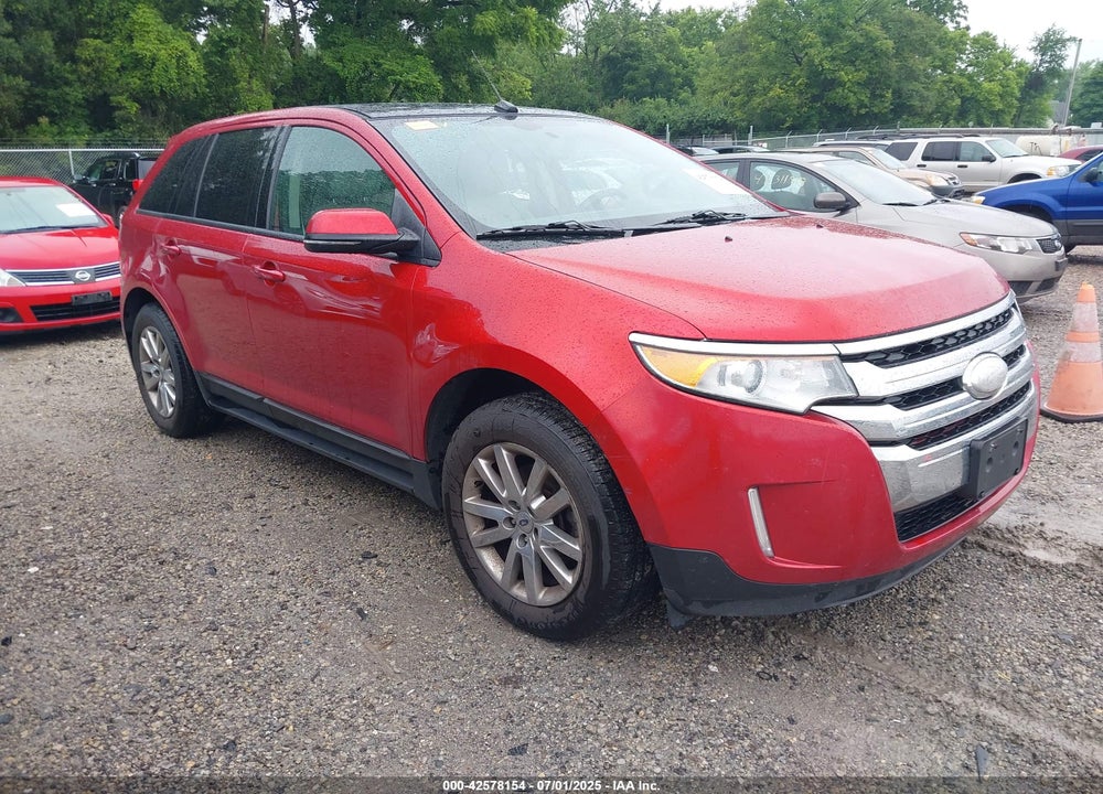 2012 FORD EDGE SEL VIN: 2FMDK3J97CBA89476