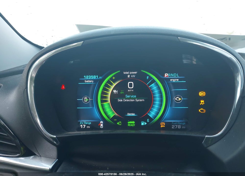 2017 CHEVROLET VOLT PREMIER VIN: 1G1RB6S59HU115528