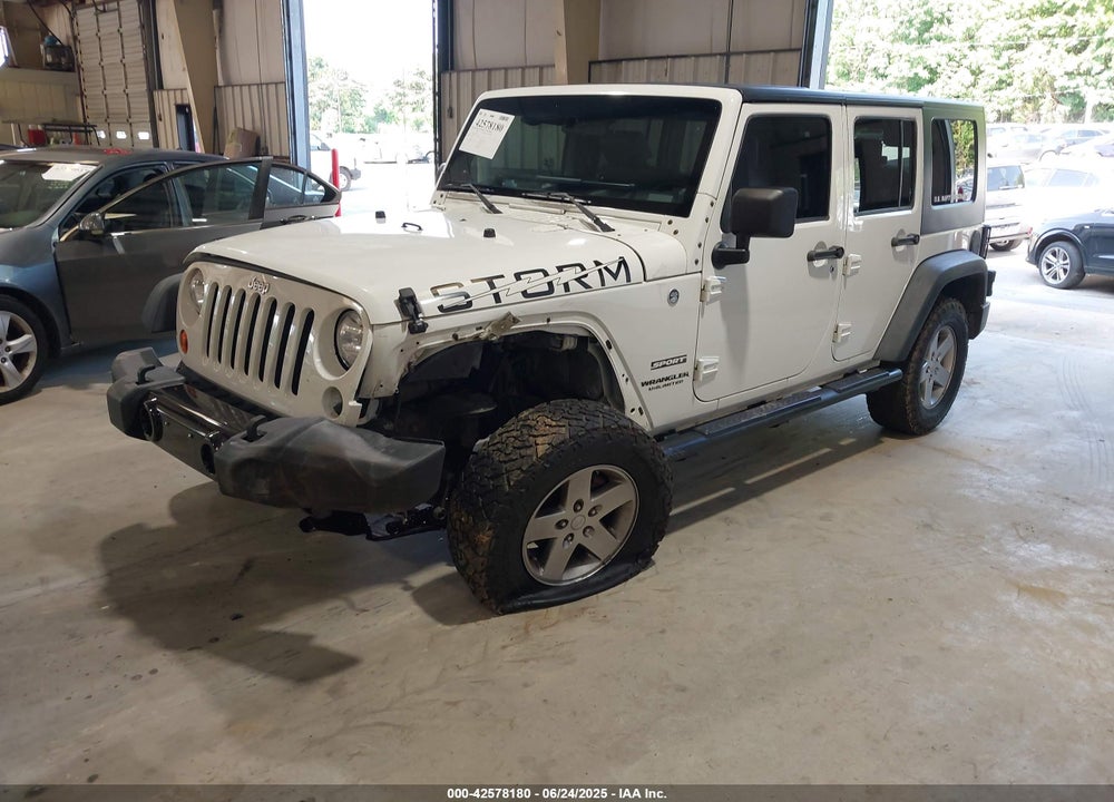 2010 JEEP WRANGLER UNLIMITED VIN: 1J4BA3H17AL162948
