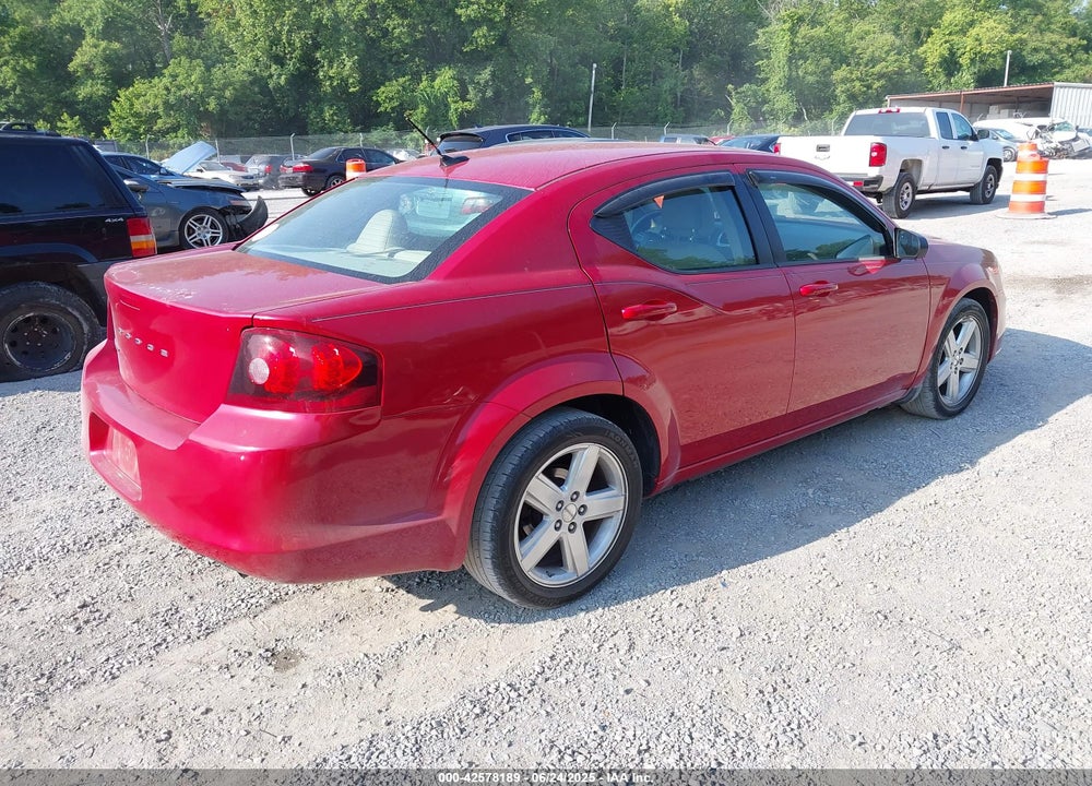 2013 DODGE AVENGER VIN: 1C3CDZAB8DN536293