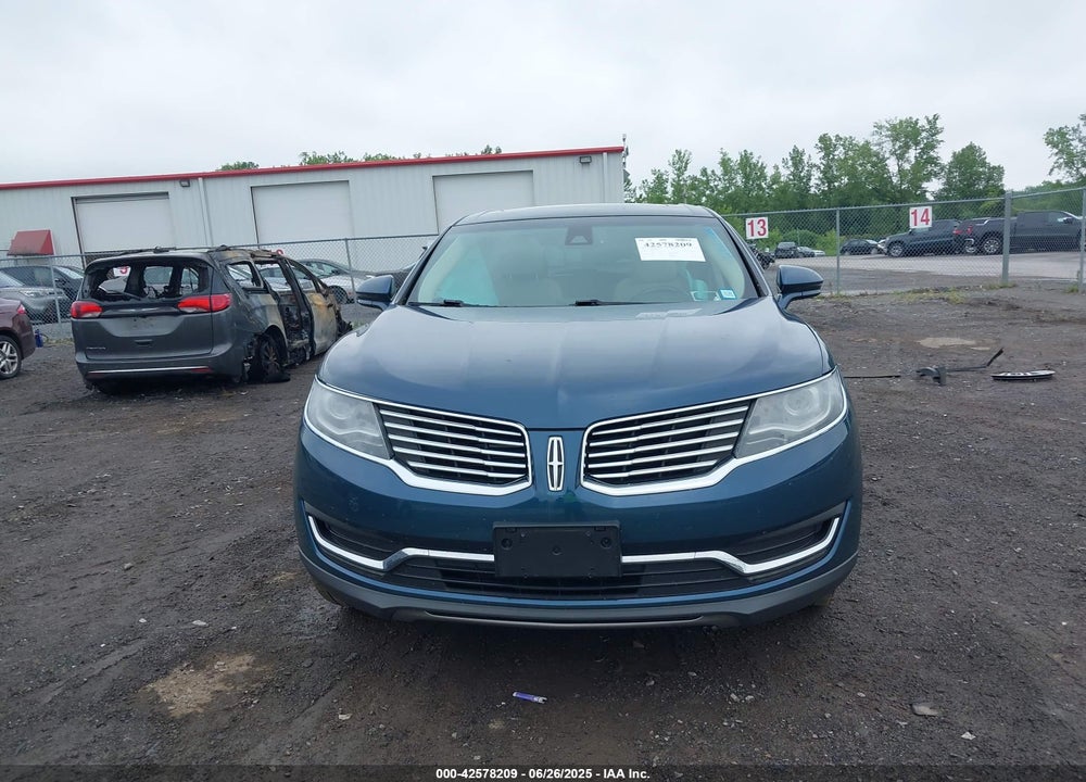 2016 LINCOLN MKX VIN: 2LMTJ8LR3GBL56468