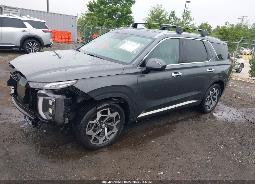2022 HYUNDAI PALISADE CALLIGRAPHY VIN: KM8R7DHE7NU392884
