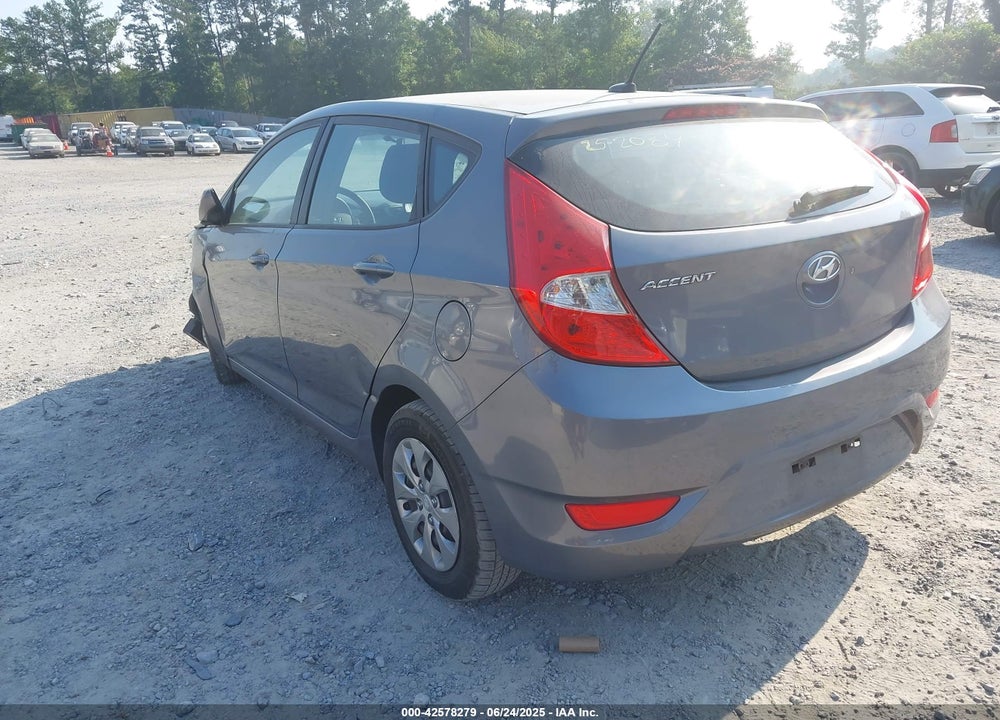 2017 HYUNDAI ACCENT VIN: KMHCT5AEXHU338744