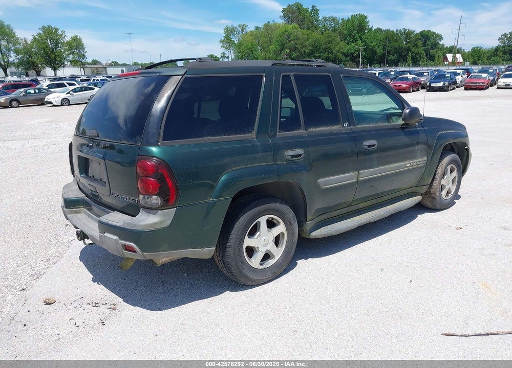 2002 CHEVROLET TRAILBLAZER LT VIN: 1GNDT13S122279095