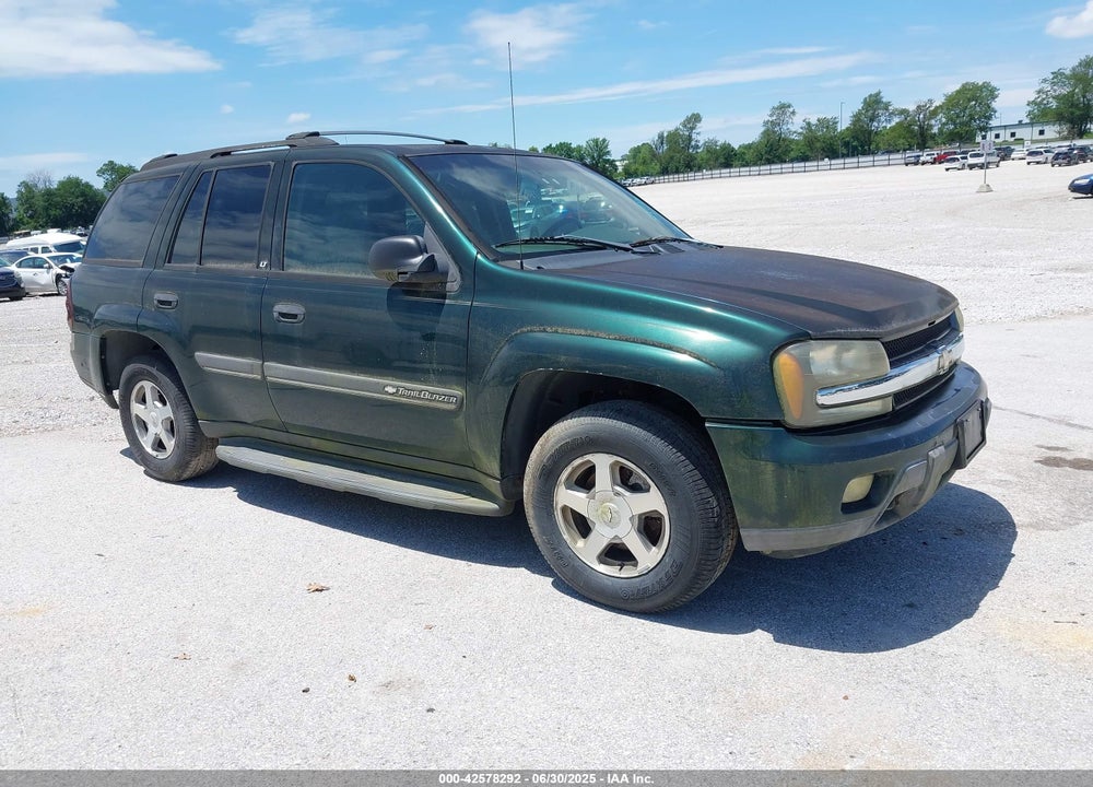 2002 CHEVROLET TRAILBLAZER LT VIN: 1GNDT13S122279095