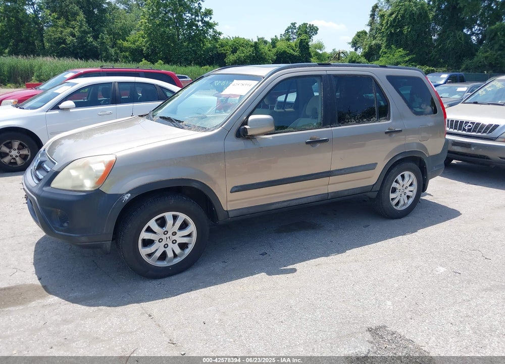 2006 HONDA CR-V EX VIN: SHSRD77806U414740