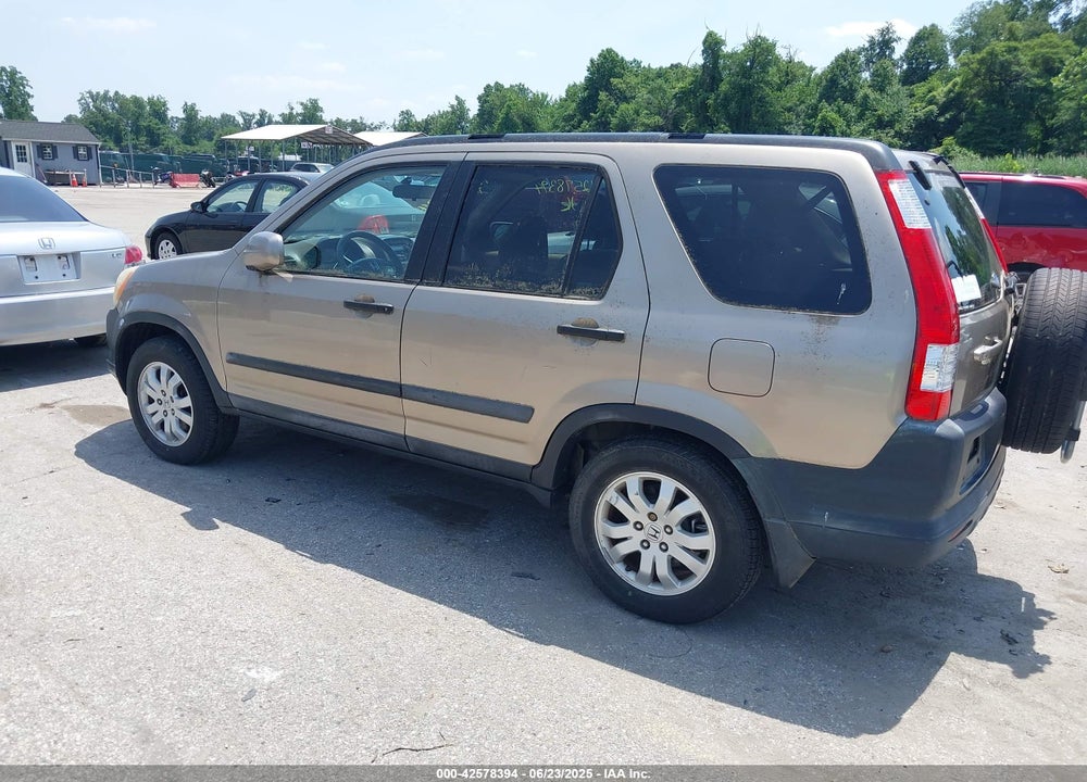 2006 HONDA CR-V EX VIN: SHSRD77806U414740