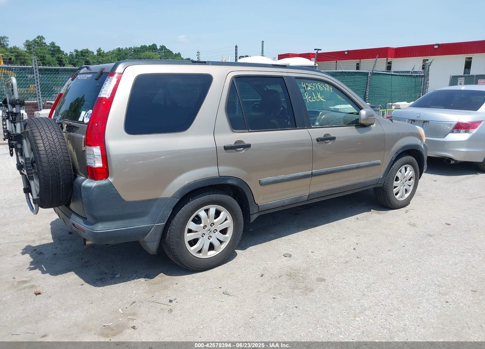 2006 HONDA CR-V EX VIN: SHSRD77806U414740