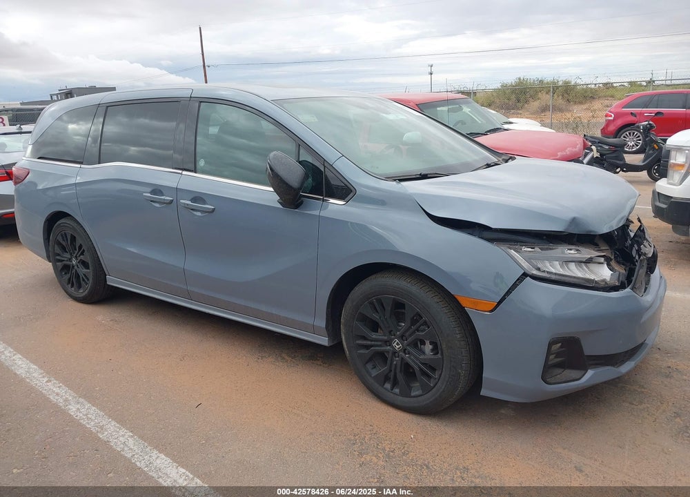2025 HONDA ODYSSEY SPORT-L VIN: 5FNRL6H77SB052622