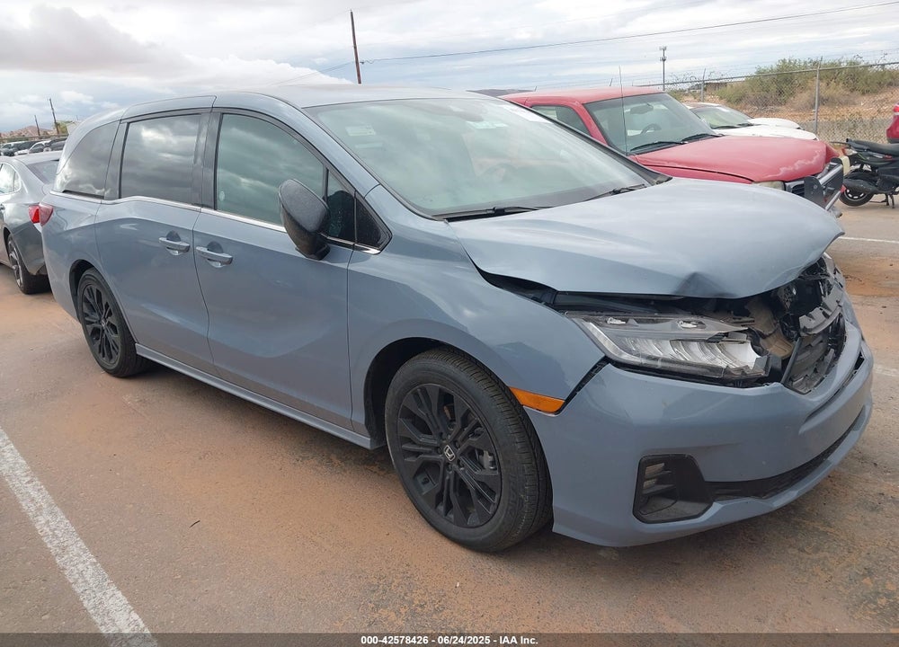 2025 HONDA ODYSSEY SPORT-L VIN: 5FNRL6H77SB052622