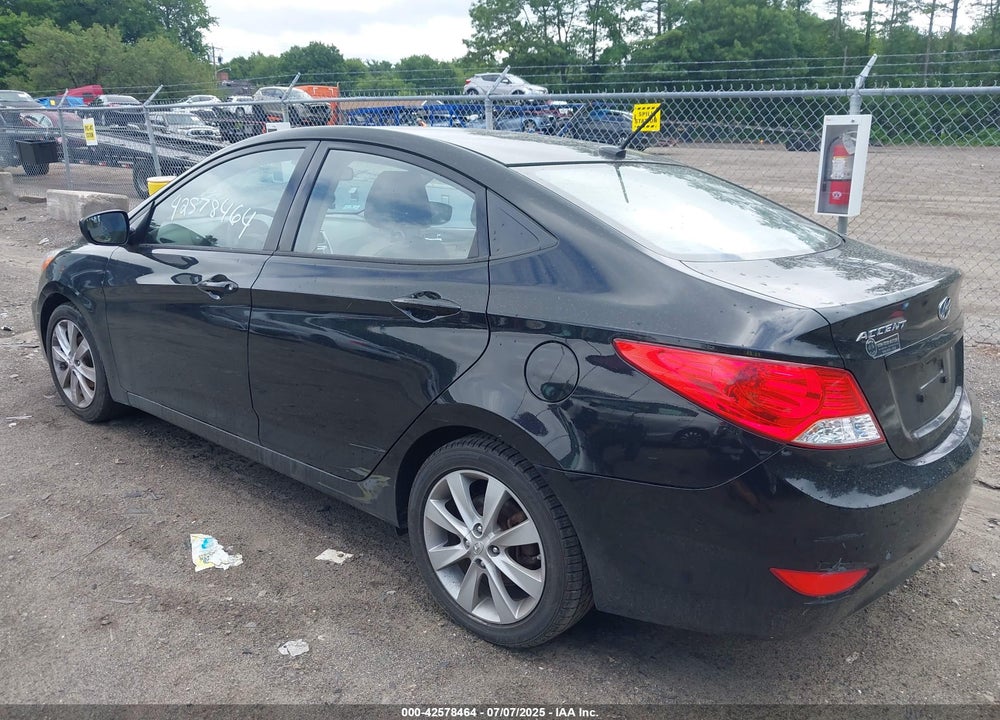 2014 HYUNDAI ACCENT VIN: KMHCU4AE6EU775319