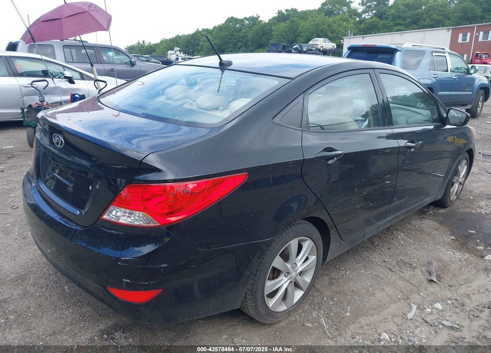 2014 HYUNDAI ACCENT VIN: KMHCU4AE6EU775319