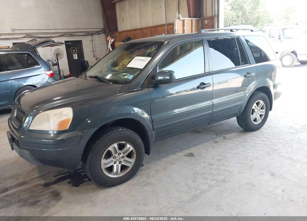 2005 HONDA PILOT EX VIN: 2HKYF18465H542762