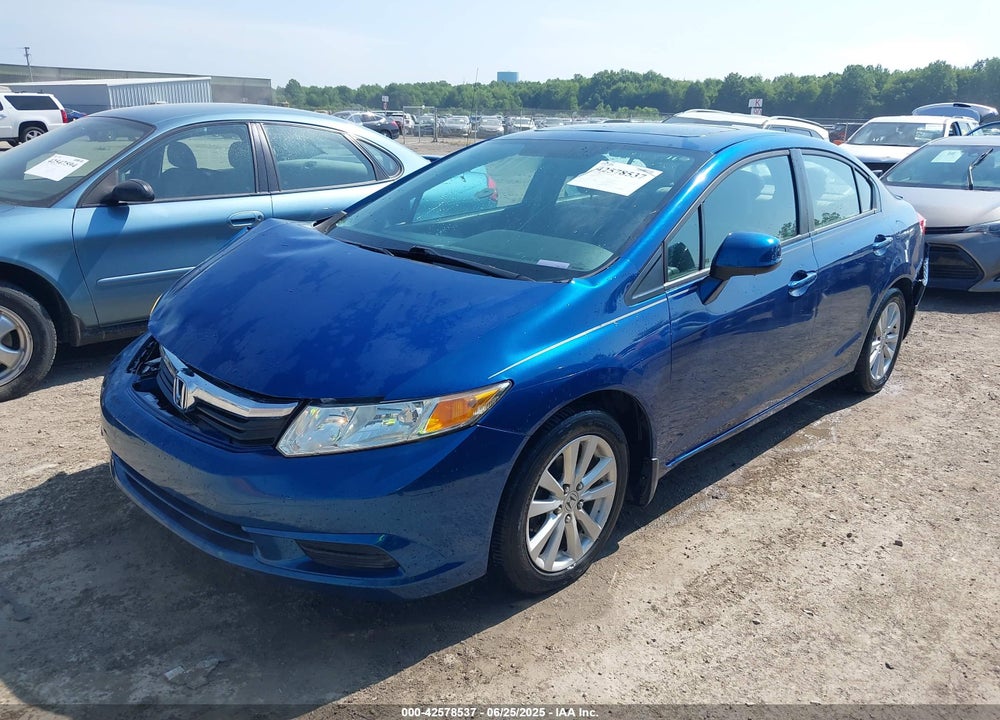 2012 HONDA CIVIC VIN: 2HGFB2F83CH500135