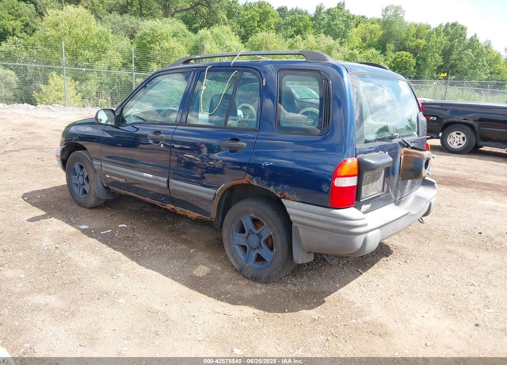 2003 CHEVROLET TRACKER HARD TOP BASE VIN: 2CNBE13C736913271