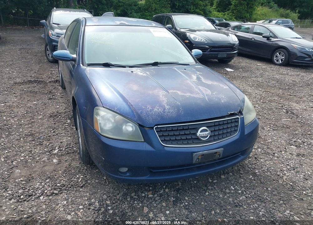 2006 NISSAN ALTIMA VIN: 1N4AL11DX6N454695