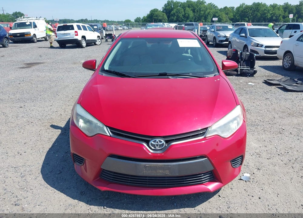 2015 TOYOTA COROLLA VIN: 2T1BURHE2FC433139