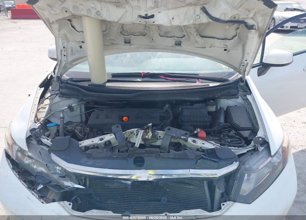 2012 HONDA CIVIC VIN: 19XFB2F56CE008781