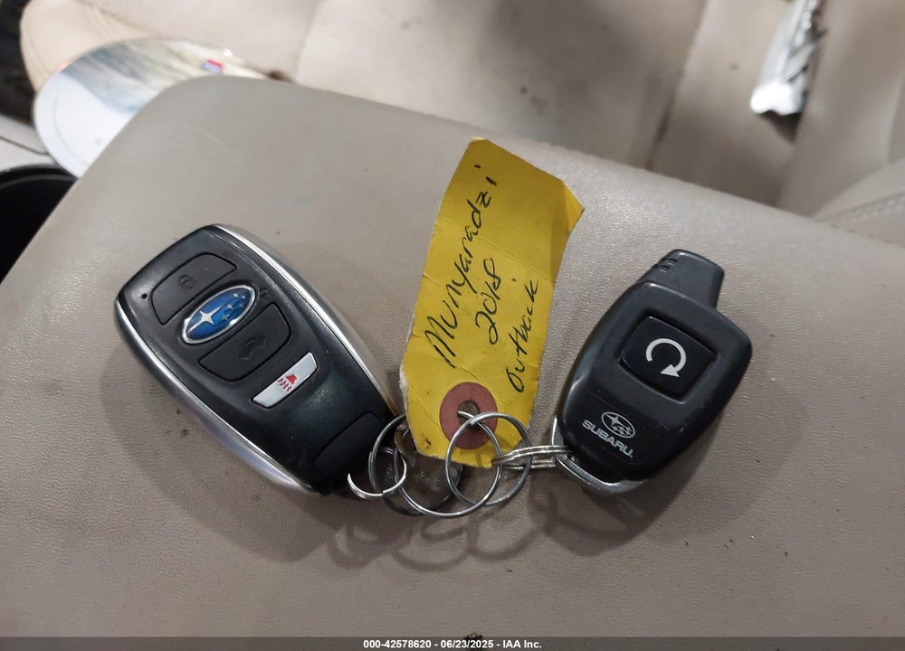 2018 SUBARU OUTBACK 2.5I LIMITED VIN: 4S4BSANC7J3350751