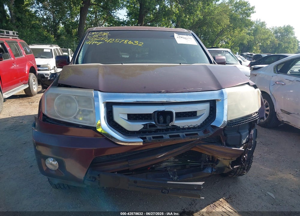 2010 HONDA PILOT VIN: 5FNYF4H56AB033838