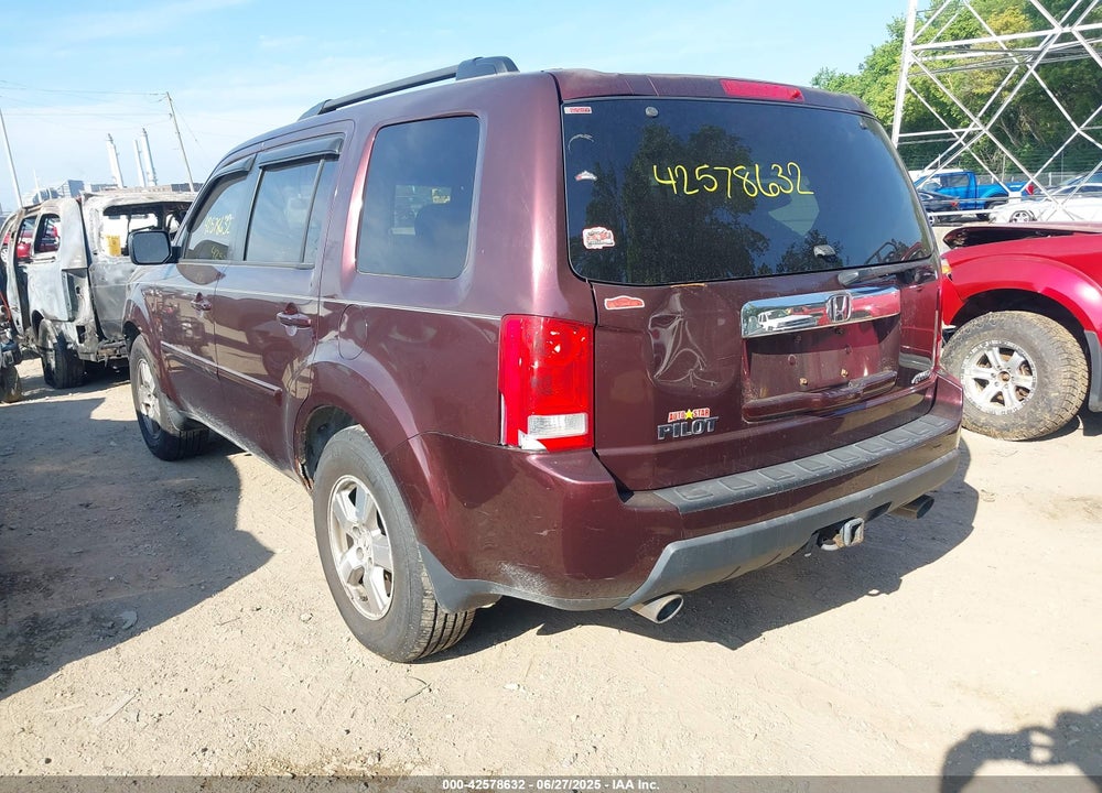 2010 HONDA PILOT VIN: 5FNYF4H56AB033838