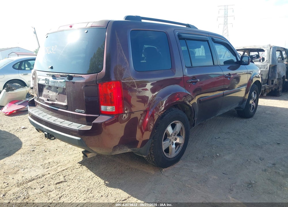 2010 HONDA PILOT VIN: 5FNYF4H56AB033838