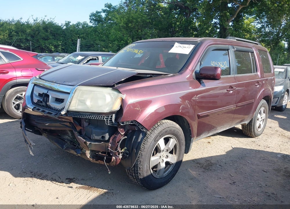 2010 HONDA PILOT VIN: 5FNYF4H56AB033838