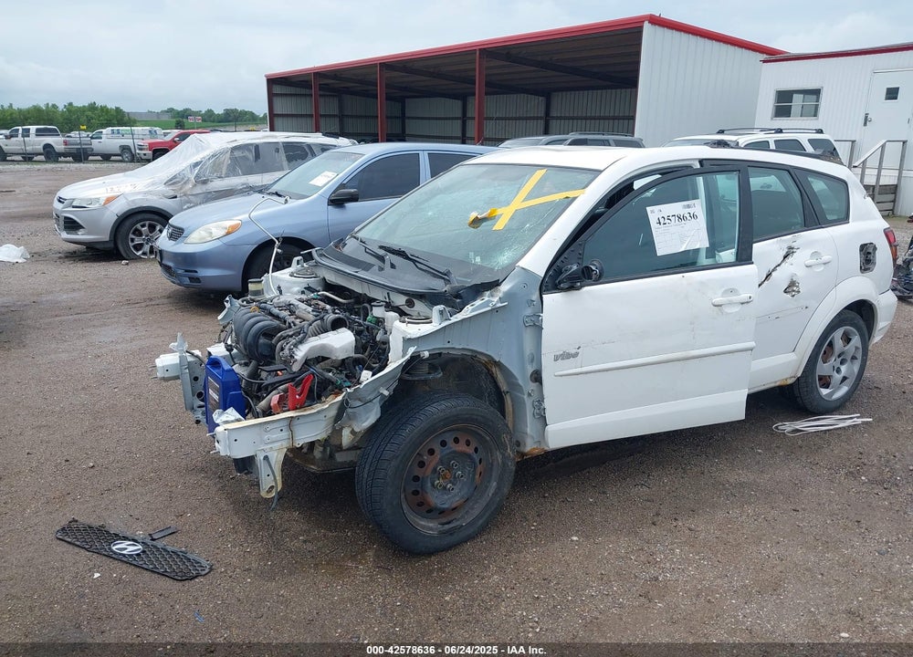 2005 PONTIAC VIBE VIN: 5Y2SL63895Z442640