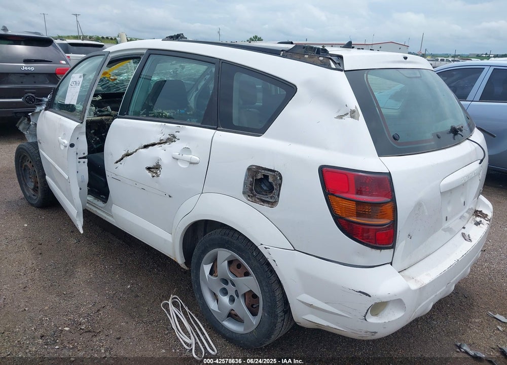 2005 PONTIAC VIBE VIN: 5Y2SL63895Z442640