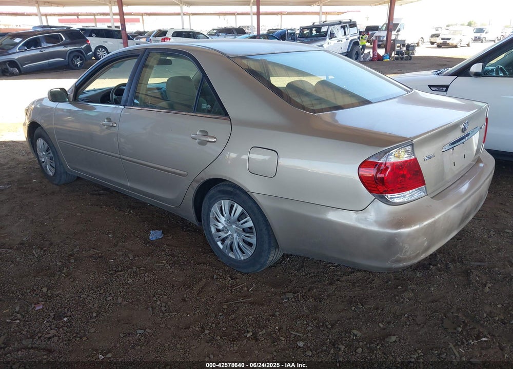 2005 TOYOTA CAMRY LE VIN: 4T1BE32K75U074439