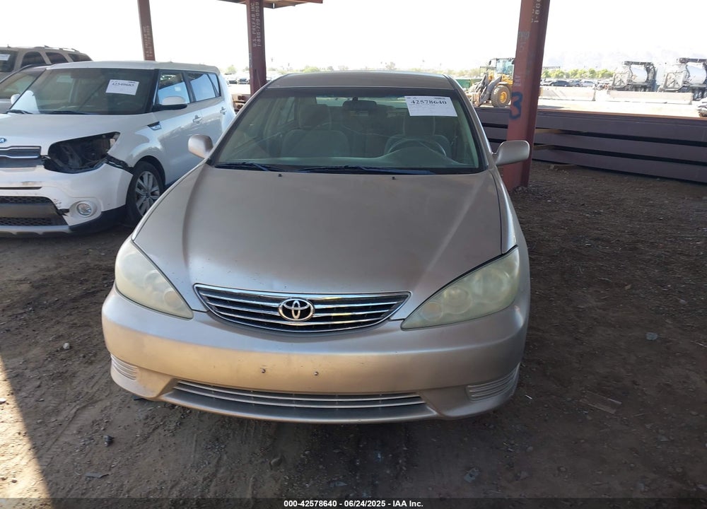 2005 TOYOTA CAMRY LE VIN: 4T1BE32K75U074439