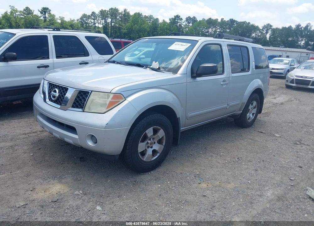 2006 NISSAN PATHFINDER VIN: 5N1AR18U06C666527