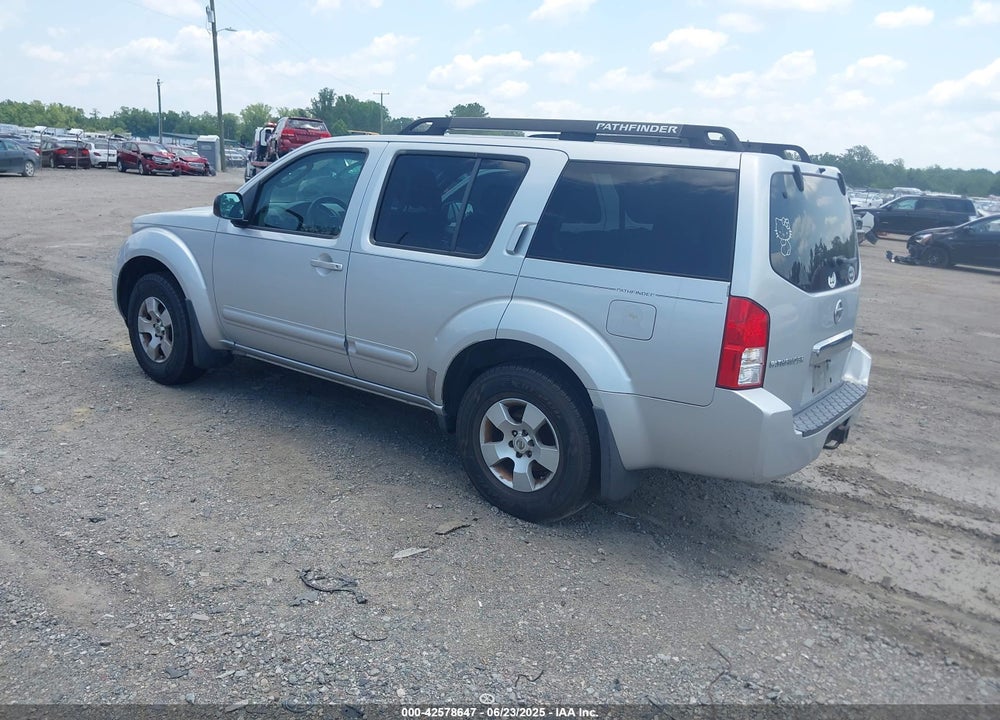 2006 NISSAN PATHFINDER VIN: 5N1AR18U06C666527