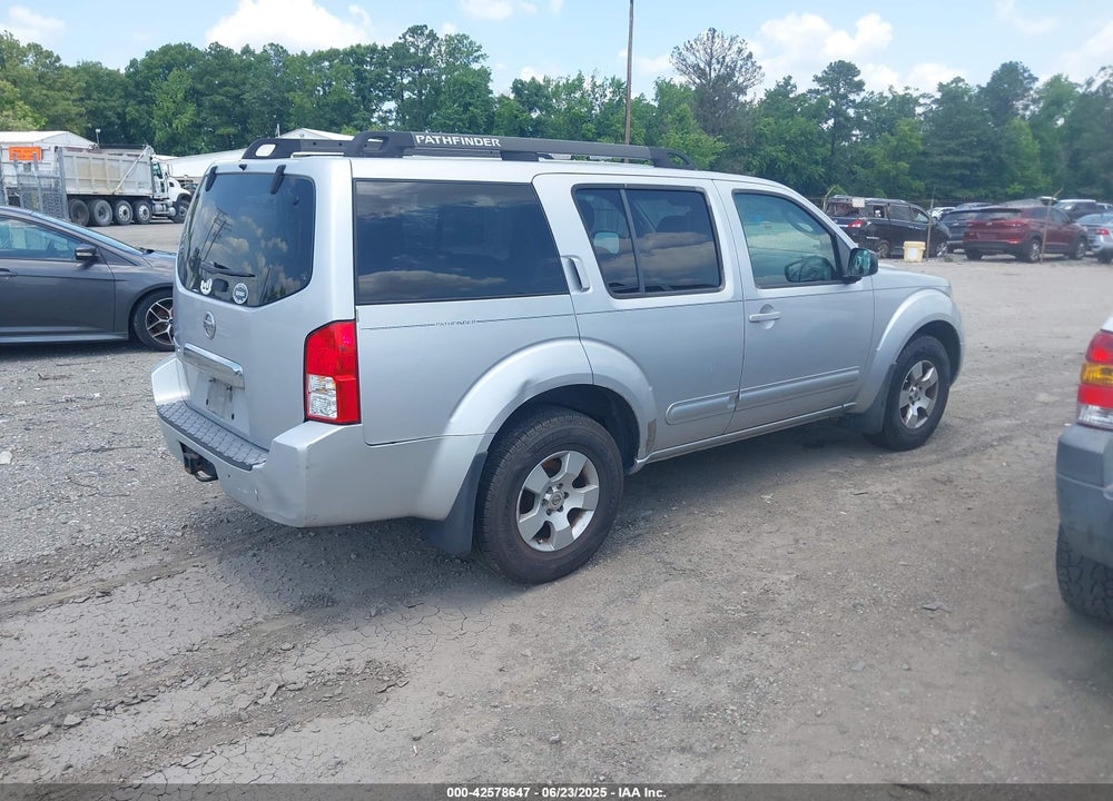 2006 NISSAN PATHFINDER VIN: 5N1AR18U06C666527