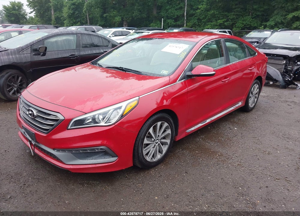 2017 HYUNDAI SONATA VIN: 5NPE34AF9HH442703